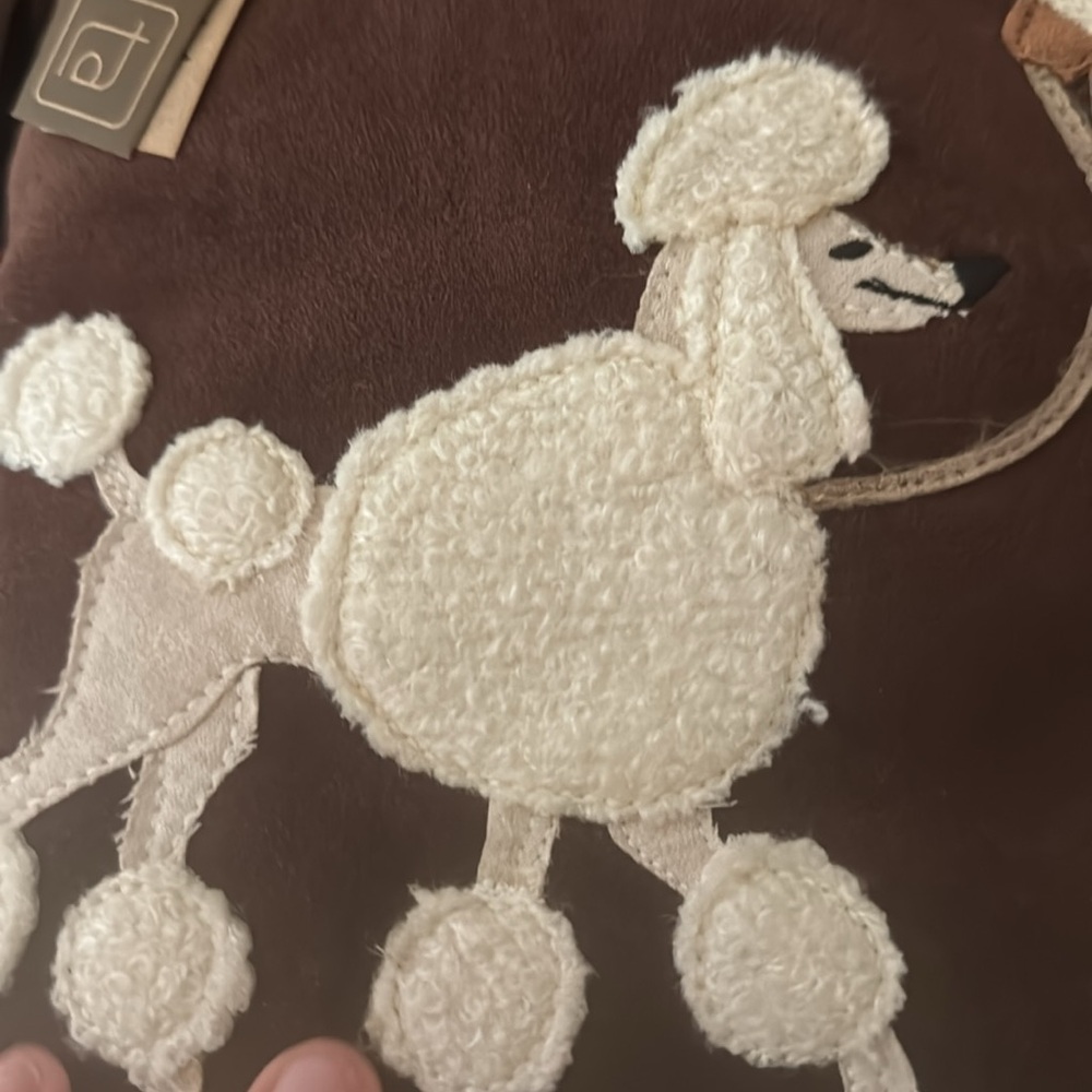 Stylish Brown and Cream Women's Bag - Picture 5 of 7